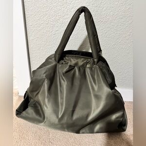 Stylish Olive Green Tote Bag